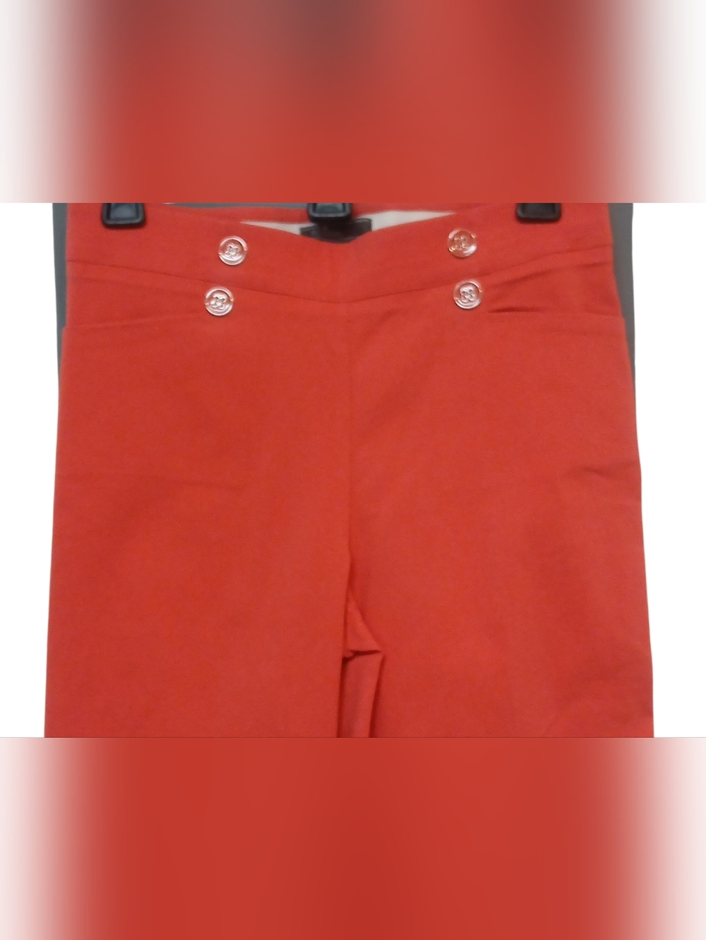89th & Madison - NWOT, Rose Colored Ankle Pants, Front Pockets, Elastic Waist - Picture 5 of 10